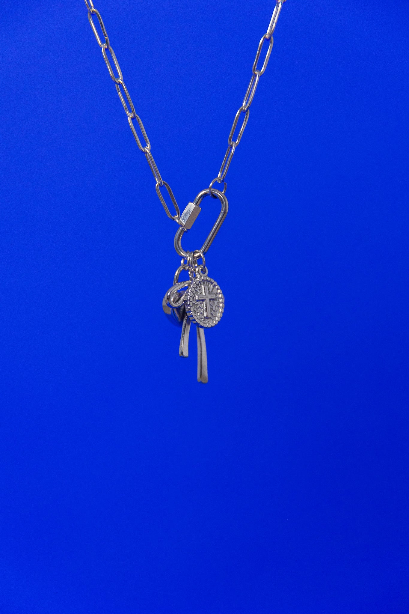 Silver Charm Necklace