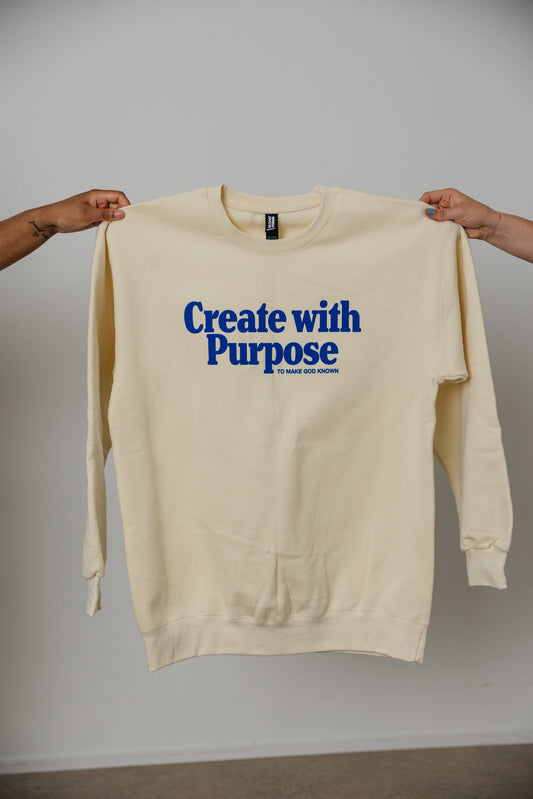 Create with Purpose Crewneck