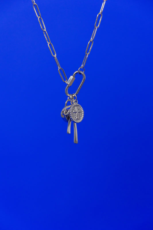 Silver Charm Necklace